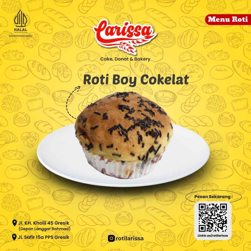 Roti Boy Coklat